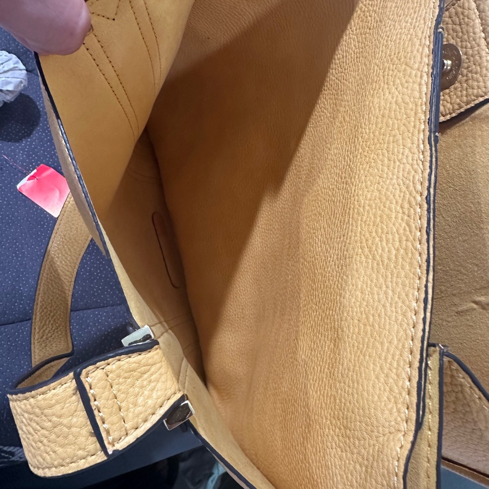 Steve Madden Tan Leather Tote Bag - Picture 5 of 5